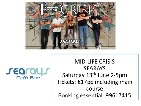 Mid-Life Crisis live at Searasy