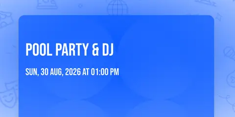 POOL PARTY & DJ