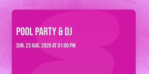 POOL PARTY & DJ