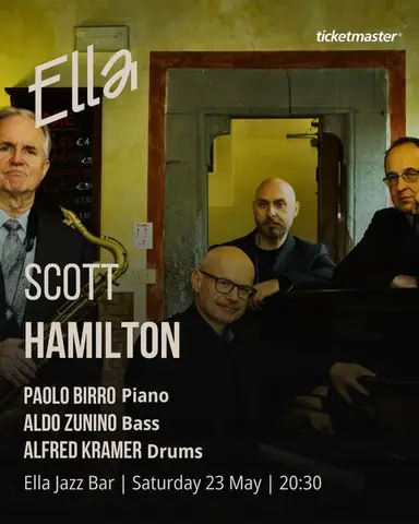 Scott Hamilton 📍 Ella Jazz Bar
