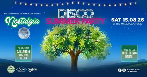 Nostalgia Disco Party 🪩 Polis Chrysochous