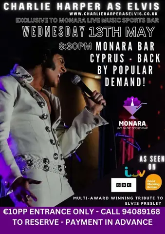 Charlie Harper as Elvis