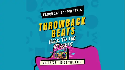 THROWBACK BEATS, BACK TO THE STREETS