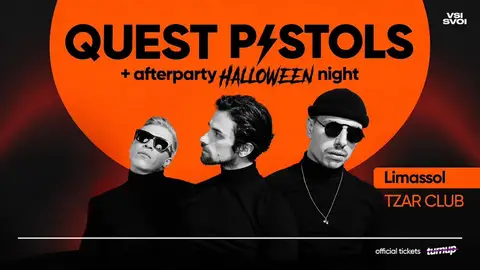 Quest Pistols: Live Concert & Halloween After Party in Limassol